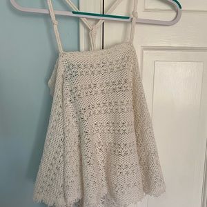 free people beach crochet top